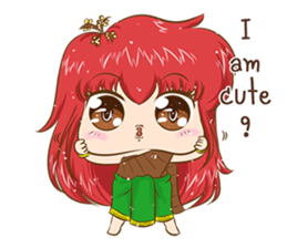 Takean Thai Nymph sticker #11223850