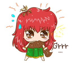 Takean Thai Nymph sticker #11223851