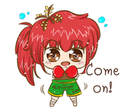 Takean Thai Nymph sticker #11223852