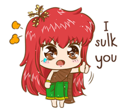 Takean Thai Nymph sticker #11223854