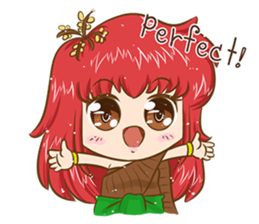 Takean Thai Nymph sticker #11223855