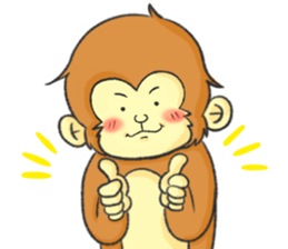 Monkey Monmon sticker #11223985