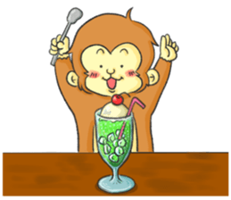 Monkey Monmon sticker #11223991