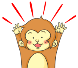 Monkey Monmon sticker #11223997