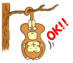 Monkey Monmon sticker #11223998