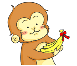 Monkey Monmon sticker #11224011