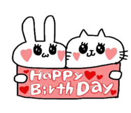 Birthday message sticker part2 sticker #11224125