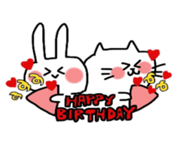 Birthday message sticker part2 sticker #11224126