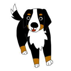 Bernese Mountain Dog Stickers
