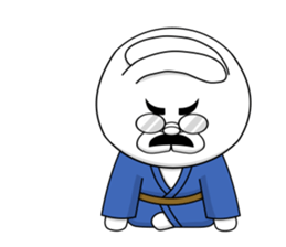 The fatherhood of the reticent rabbit sticker #11224748