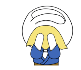 The fatherhood of the reticent rabbit sticker #11224768