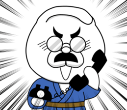 The fatherhood of the reticent rabbit sticker #11224779