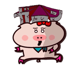 Onomatopoeia of the Butako! sticker #11225509