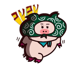 Onomatopoeia of the Butako! sticker #11225512