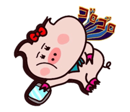 Onomatopoeia of the Butako! sticker #11225513