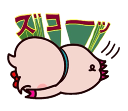 Onomatopoeia of the Butako! sticker #11225516