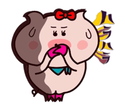 Onomatopoeia of the Butako! sticker #11225529