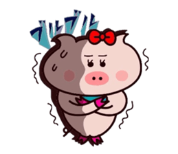 Onomatopoeia of the Butako! sticker #11225535