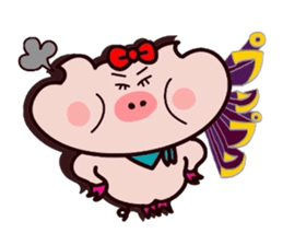 Onomatopoeia of the Butako! sticker #11225536