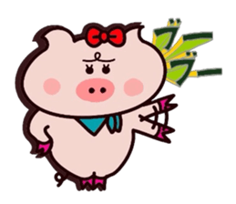 Onomatopoeia of the Butako! sticker #11225537