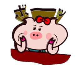 Onomatopoeia of the Butako! sticker #11225539