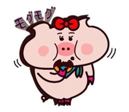 Onomatopoeia of the Butako! sticker #11225540