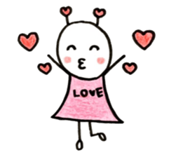 Kururi and Raburi sticker #11225861