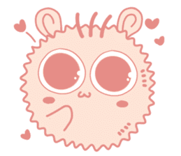 A lovely pink cotton bun, second edition sticker #11225864