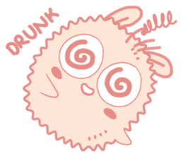 A lovely pink cotton bun, second edition sticker #11225865