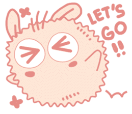 A lovely pink cotton bun, second edition sticker #11225895