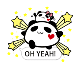 Pandamaru-english sticker #11225949