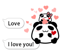 Pandamaru-english sticker #11225954