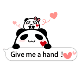 Pandamaru-english sticker #11225958