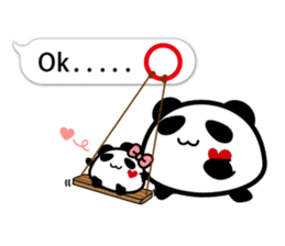 Pandamaru-english sticker #11225959