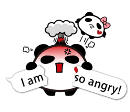 Pandamaru-english sticker #11225968