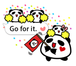 Pandamaru-english sticker #11225981