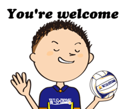 Netball LOVE Sticker English version sticker #11226150