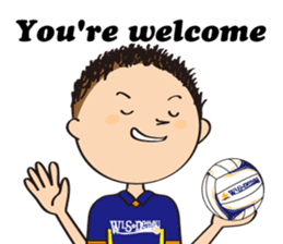 Netball LOVE Sticker English version sticker #11226150