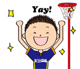 Netball LOVE Sticker English version sticker #11226155