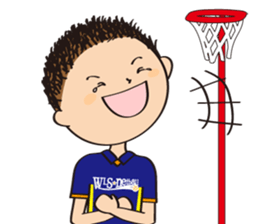 Netball LOVE Sticker English version sticker #11226156