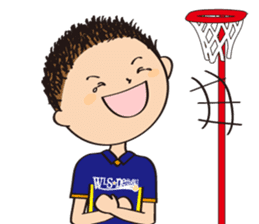 Netball LOVE Sticker English version sticker #11226156