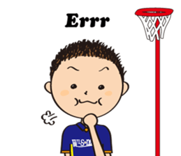 Netball LOVE Sticker English version sticker #11226157