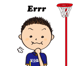 Netball LOVE Sticker English version sticker #11226157