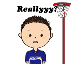 Netball LOVE Sticker English version sticker #11226159