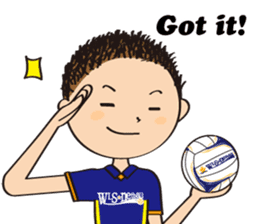 Netball LOVE Sticker English version sticker #11226169