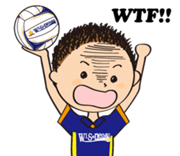 Netball LOVE Sticker English version sticker #11226171