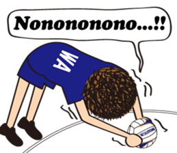 Netball LOVE Sticker English version sticker #11226174