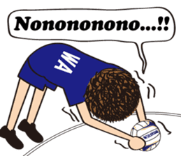 Netball LOVE Sticker English version sticker #11226174