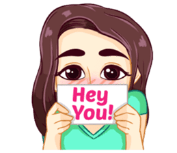 Hani Happy Go Lucky Girl sticker #11226345