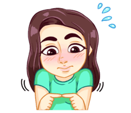 Hani Happy Go Lucky Girl sticker #11226348